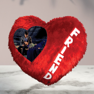 oversized heart pillow